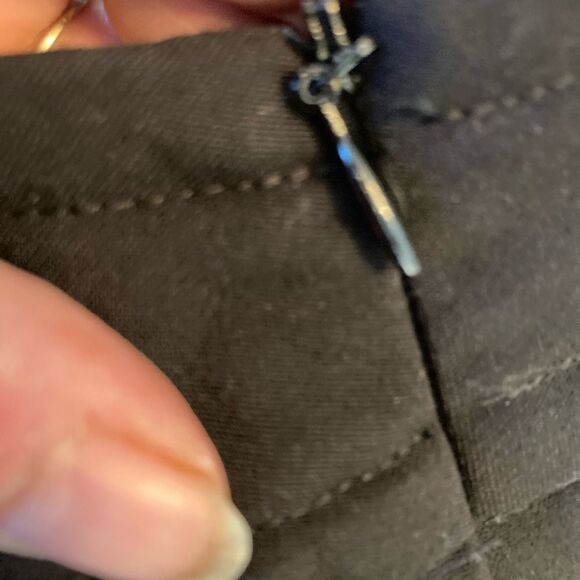 Sandro NWOT black sailor nautical button skirt so chic just perfect - Picture 5 of 6